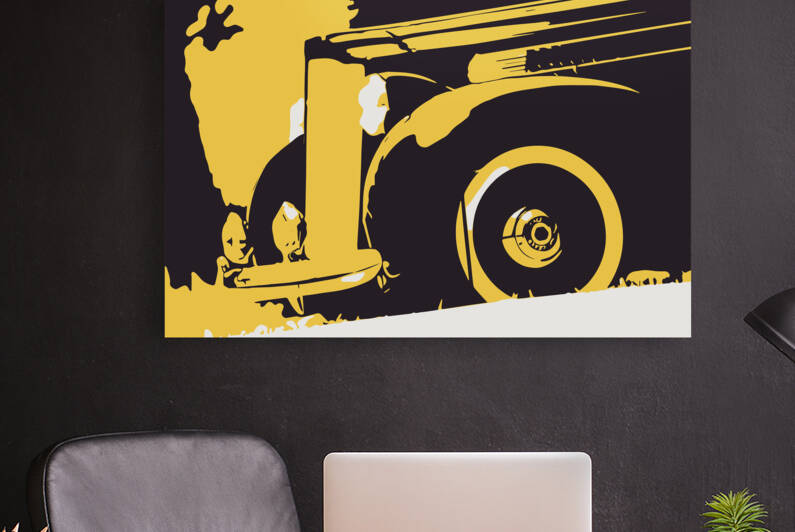 1939 PACKARD SIX by Banged Knuckles Art