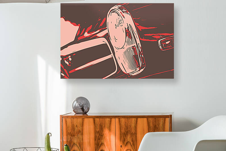 Vintage Velocity by Banged Knuckles Art