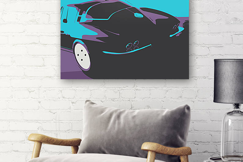 60’s Shape  by Banged Knuckles Art