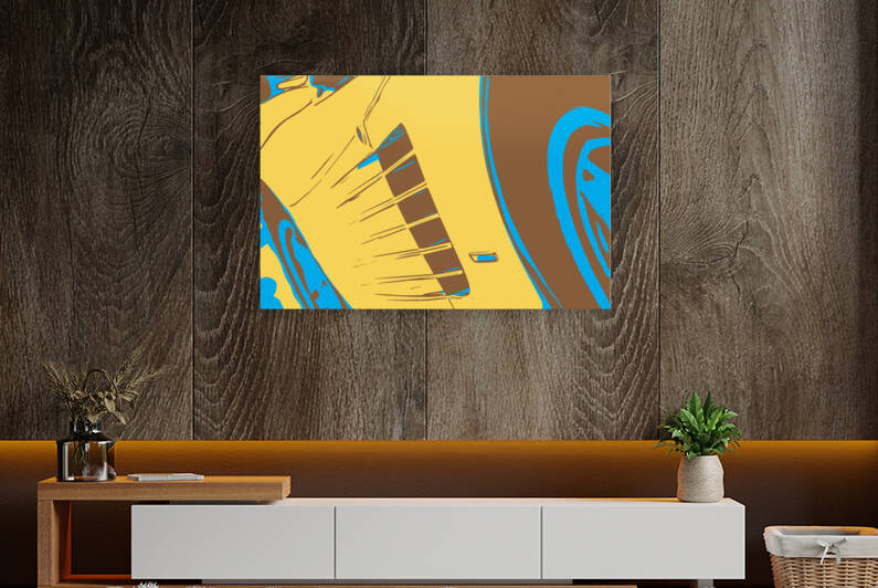 80’s Excess -2 by Banged Knuckles Art