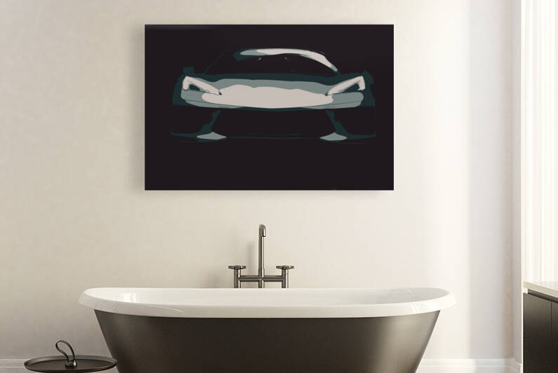 Vette Ahead by Banged Knuckles Art