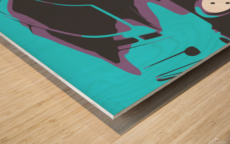 60’s Shape  Wood print