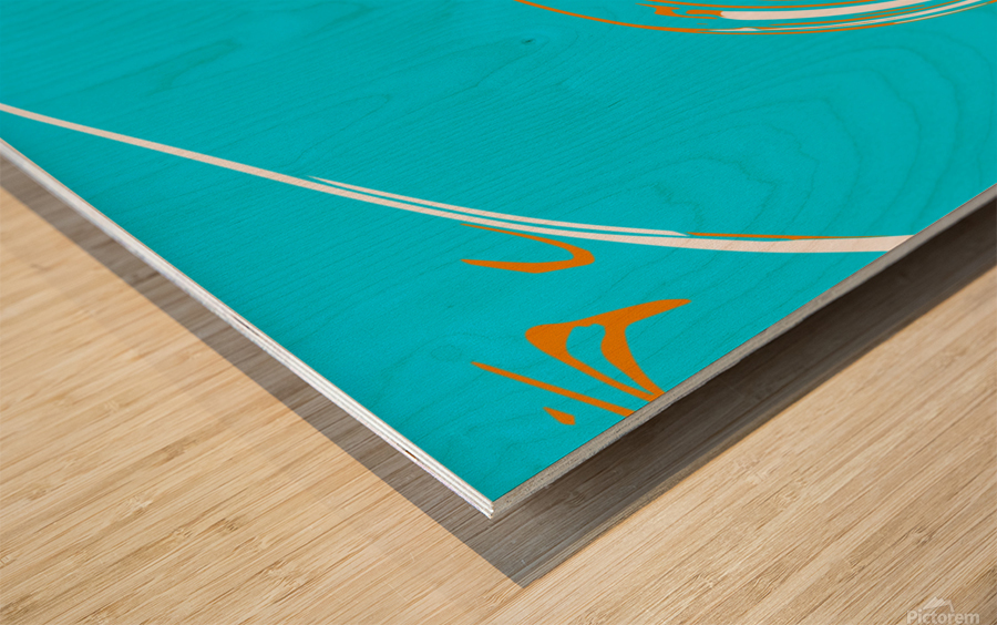 1970 PLYMOUTH HEMI CUDA 2 Wood print